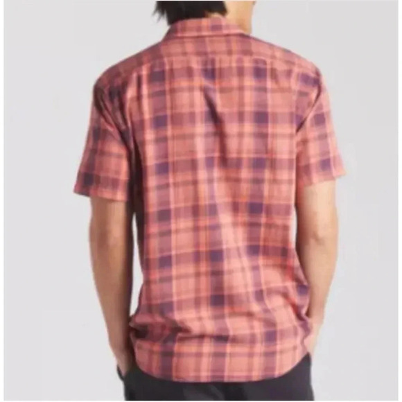 Grayers Men’s Plaid Short Sleeve Cotton Shirt Size XL - Picture 2 of 8